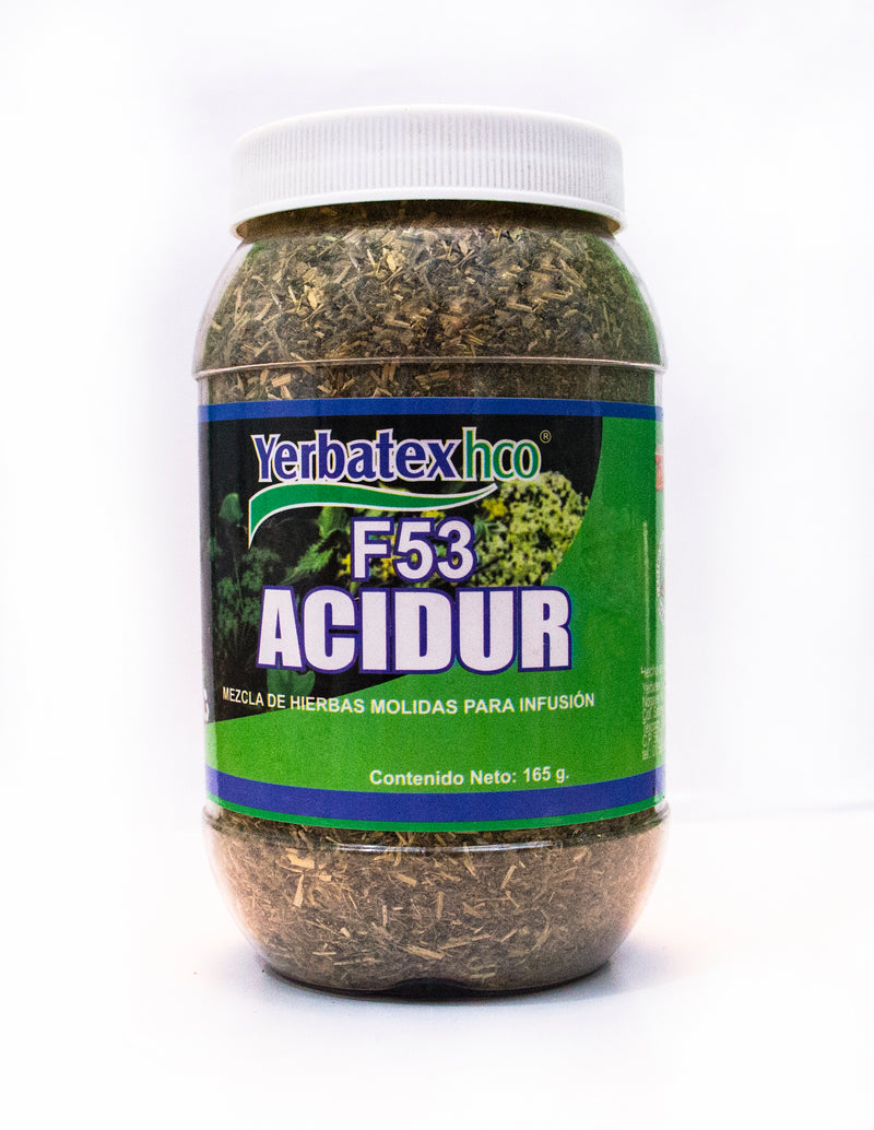 Planta en frasco de Acidur F53