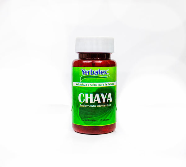 Tabletas de Chaya
