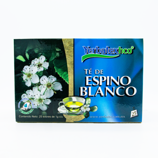 Bolsitas de té de Espino Blanco