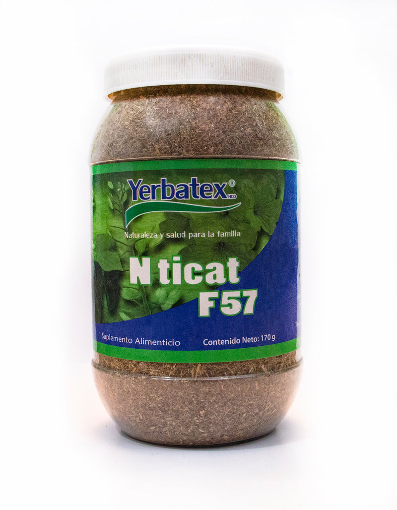 Planta en frasco de Nticat F57